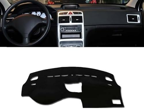JIAQINF Armaturenbrett-Abdeckung für Peugeot 307 2004-2013, Dash Teppich Matte Anti-Rutsch Instrument Panel Teppiche Armaturenbrett-Matte. JIAQINF Armaturenbrett-Abdeckung für Peugeot 307 2004-2013, Dash Teppich Matte Anti-Rutsch Instrument Panel Teppiche Armaturenbrett-Matte. von JIAQINF