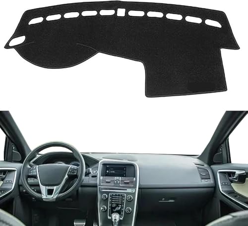 JIAQINF Armaturenbrett-Abdeckung für Volvo XC60 S60 S60L 2012-2016, Dash Teppich Matte Anti-Rutsch Instrument Panel Teppiche Armaturenbrett-Matte. JIAQINF Armaturenbrett-Abdeckung für Volvo XC60 S60 S60L 2012-2016, Dash Teppich Matte Anti-Rutsch Instrument Panel Teppiche Armaturenbrett-Matte. von JIAQINF