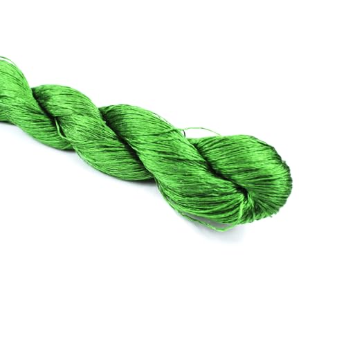 Stickgarn 1 Stück Seidenfaden Handstickerei Sticken Kreuzstich 400 m Seidenstickfaden //Blattstickerei/grüne Serie(5) von JIASHUNHE