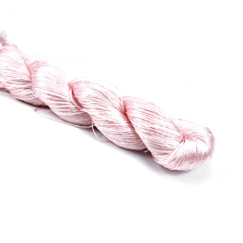 Stickgarn 1 Stück Seidenfaden Handstickerei Sticken Kreuzstich 400 m Seidenstickfaden Rosa Serie 8 Verlaufsfarben(1) von JIASHUNHE