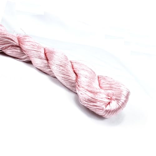 Stickgarn 1 Stück Seidenfaden Handstickerei Sticken Kreuzstich 400 m Seidenstickfaden Rosa Serie 8 Verlaufsfarben(2) von JIASHUNHE