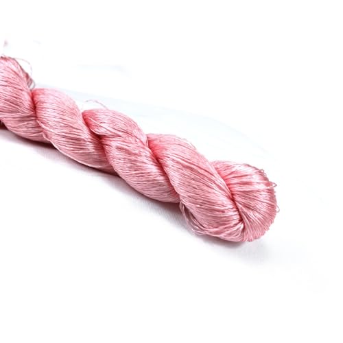 Stickgarn 1 Stück Seidenfaden Handstickerei Sticken Kreuzstich 400 m Seidenstickfaden Rosa Serie 8 Verlaufsfarben(3) von JIASHUNHE