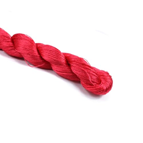 Stickgarn 1 Stück Seidenfaden Handstickerei Sticken Kreuzstich 400 m Seidenstickfaden Rosa Serie 8 Verlaufsfarben(6) von JIASHUNHE