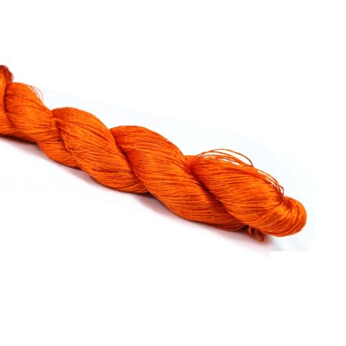 Stickgarn Seidenfaden, Handstickerei, Sticken, Kreuzstich, 1 Stück, 400 m, Seidenstickfaden, gelbe Serie, 10 reine Farben(10) von JIASHUNHE