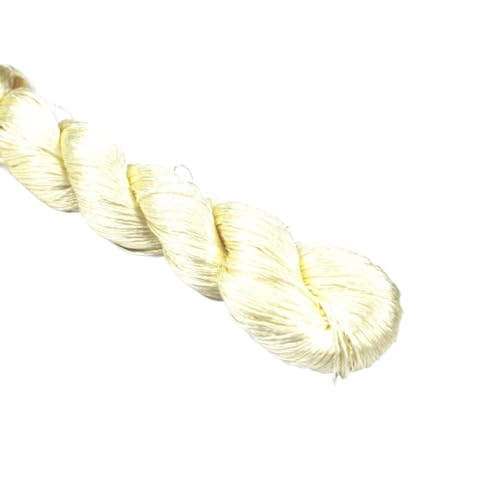 Stickgarn Seidenfaden, Handstickerei, Sticken, Kreuzstich, 1 Stück, 400 m, Seidenstickfaden, gelbe Serie, 10 reine Farben(2) von JIASHUNHE