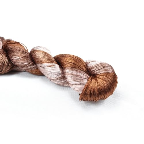 Stickgarn Stickgarn Seidenstickerei Seide Handstickerei 24 Farben 20 kleine Stücke/1 großes Stück(17) von JIASHUNHE