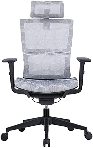 Bürostuhl Bürostuhl Ergonomischer Stuhl mit verstellbaren Armlehnen und Rückenstütze, atmungsaktivem Mesh-Design und gepolstertem Sitz von JIAXI-HG