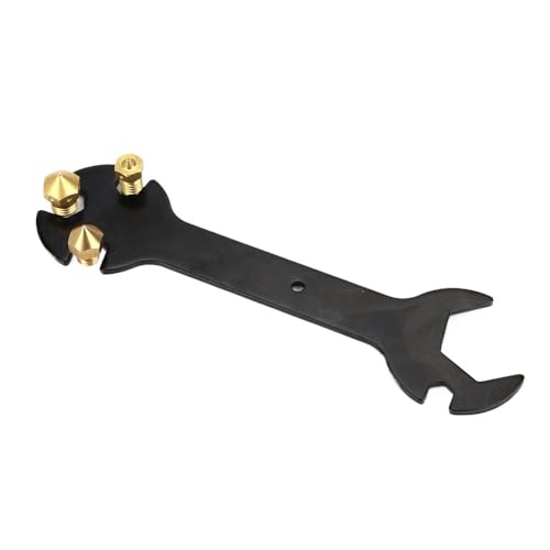 Werkzeug Kompatibel mit 3D-Drucker-Teilewerkzeug 5-in-1-Schraubenschlüsselhalter 5,7 mm bis 20,2 mm Stahlschraubenschlüssel Multifunktionsschlüssel Flachschlüssel für E3D MK8 MK10-Düse Werkzeug Kompatibel mit 3D-Drucker-Teilewerkzeug 5-in-1-Schraubenschlüsselhalter 5,7 mm bis 20,2 mm Stahlschraubenschlüssel Multifunktionsschlüssel Flachschlüssel für E3D MK8 MK10-Düse von JIAZWU