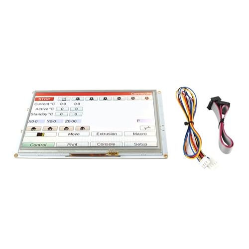 Werkzeug Kompatibel mit Klon 7 Zoll PanelDue 7i Integrierte Paneldue-Farb-Touchscreen-Controller für Kompatibel mit DuetWifi Kompatibel mit Duet 2 V1.04 Kompatibel mit Duet 2 Ethernet von JIAZWU