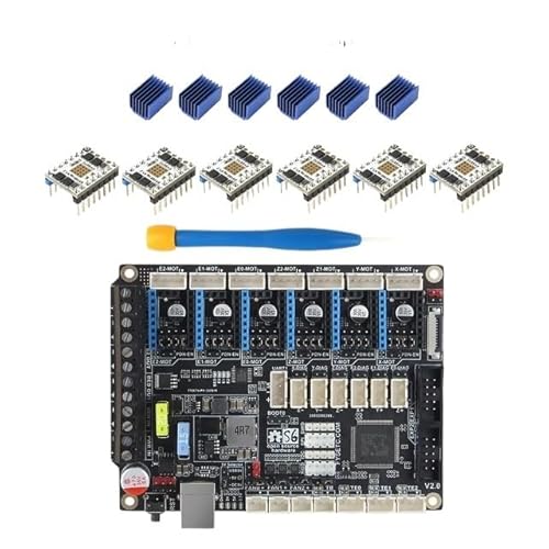 Werkzeug Kompatibel mit S6 V2.0 MotherBoard 32 Bit Control Board mit TMC2209 QHV5160 Unterstützung 6X Treiber VS F6 V1.3 SKR V1.3 Für Kompatibel mit Voron 1.8/1.9 Werkzeug Kompatibel mit S6 V2.0 MotherBoard 32 Bit Control Board mit TMC2209 QHV5160 Unterstützung 6X Treiber VS F6 V1.3 SKR V1.3 Für Kompatibel mit Voron 1.8/1.9 von JIAZWU