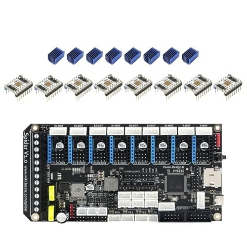 Werkzeug Kompatibel mit Spider V2.3 Motherboard 32Bit Controller Board TMC2209 3D-Druckerteil Ersetzt SKR V1.3 Für Kompatibel mit Voron 2.4 Kompatibel mit Voron Kompatibel mit Trident(Board no Module) von JIAZWU