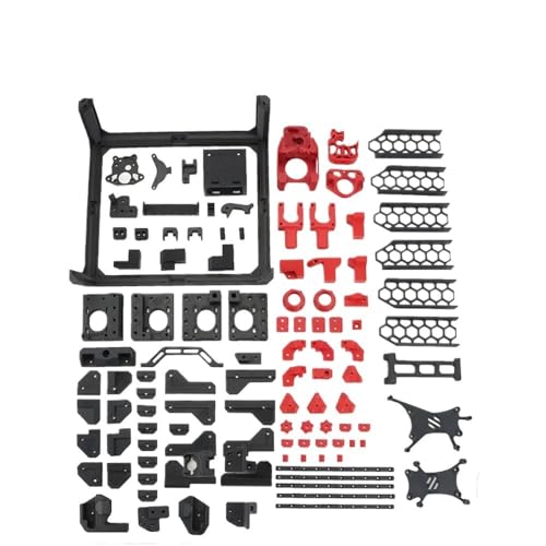 Werkzeug Kompatibel mit Voron 0.1 3D-Druckteile E-Sun-Filament ABS+ drucken alle Kits für 3D-Druckerteile Direktextruderversionen für Kompatibel mit Voron V0(Dragon version) von JIAZWU