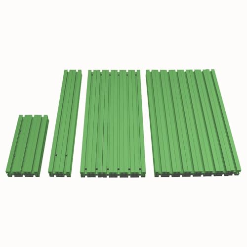 Werkzeug Kompatibel mit Voron V0.1 Grün Multicolor 1515 Aluminium-Strangpressprofil-Rahmenhalterung Bohr- und Gewindeschneidsatz für Aluminiumprofile von JIAZWU