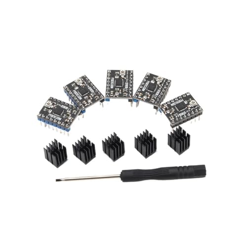 Werkzeug Kompatibel mit 5 stücke ST820 Motor Treiber Stepping Kleinste 45V Mikroschritt Spitzenstrom 2,5 A RMS Strom 1,5 A Geeignet RAMPS VS TMC2208 Werkzeug Kompatibel mit 5 stücke ST820 Motor Treiber Stepping Kleinste 45V Mikroschritt Spitzenstrom 2,5 A RMS Strom 1,5 A Geeignet RAMPS VS TMC2208 von JIAZWU