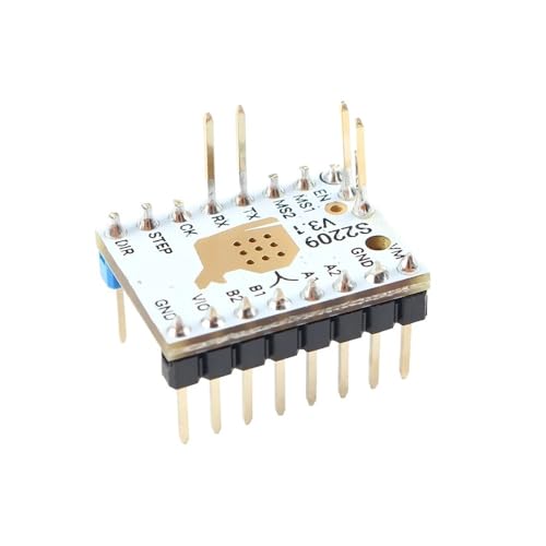 Werkzeug Kompatibel mit 5 STÜCKE TMC2209 v3.1 3D-Druckerteile Schrittmotortreiber Stepsticks Stummschaltungstreiber 256 Mikroschritte Strom 2,8 A Spitzenwert VS TMC2208 von JIAZWU