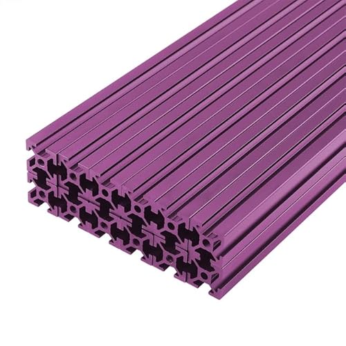 Werkzeuge kompatibel mit CNC 3D Druckerteile Kompatibel mit Voron 2.4 350mm 300mm Aluminiumprofil Europäischer Standard eloxiert lineares Schienenaluminiumprofil (Lila) von JIAZWU