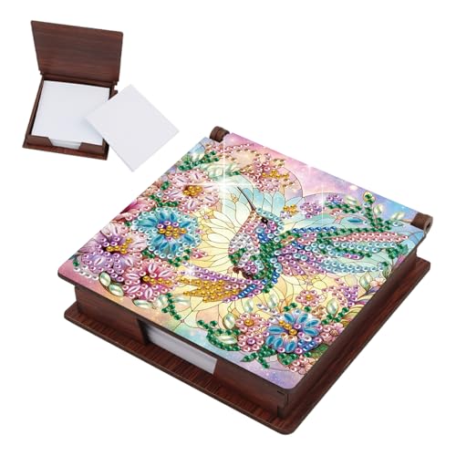 JICFDAO Diamond Painting Notizzettelbox 11x11cm Kartensteckplätzen Cube Notiz Box mit 160 Blättern Diamant Malerei Zettelbox aus Holz Malen nach Zahlen Geschenk Fenster Vogel Kölner Dom Blumen JICFDAO Diamond Painting Notizzettelbox 11x11cm Kartensteckplätzen Cube Notiz Box mit 160 Blättern Diamant Malerei Zettelbox aus Holz Malen nach Zahlen Geschenk Fenster Vogel Kölner Dom Blumen von JICFDAO