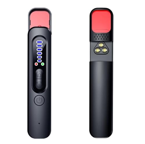 JICICUXI Kamera Detektor & RF Signal Scanner – Tragbares 4-in-1 Gerät mit Infrarot-Scanner und Vibrationsalarm für Privatsphäre-Schutz JICICUXI Kamera Detektor & RF Signal Scanner – Tragbares 4-in-1 Gerät mit Infrarot-Scanner und Vibrationsalarm für Privatsphäre-Schutz von JICICUXI