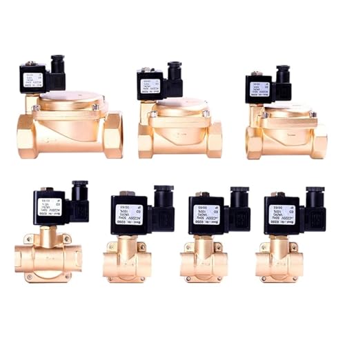 0927 Series Electric Solenoid Valve Normally Closed Brass Pilot Diaphragm Type 16kg High Pressure Water Valves 12V 24V 220V(NBR-SEAL_24VDC_NORMALLY CLOSED) von JIDKEINNH