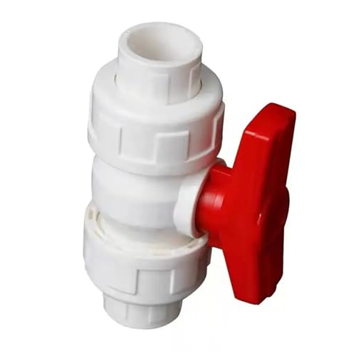 1 Stück 20/25/32/40/50 Mm PVC-Rohrverbindungsventil Wasserrohrarmaturen Kugelhahn Gartenbewässerung Wasserrohranschluss Aquariumadapter(110mm) von JIDKEINNH