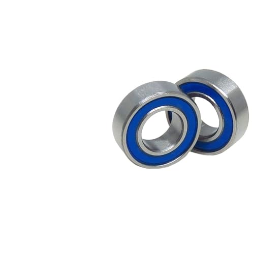 10 stücke ABEC-3 MR126-2RS 6x12x4mm Blau Gummi Dichtung Lager MR126RS L1260D Rillen Kugellager(MR115-2RS 5x11x4mm) von JIDKEINNH