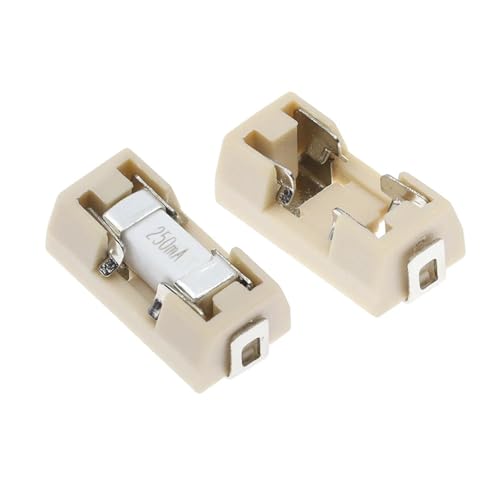 10PCS 1808 0451 SMD Sicherung Halter Buchse Sicherung Box Basis Transposon 6,1x2,69mm Temperatur Kunststoff Shell Portafusibili von JIDKEINNH
