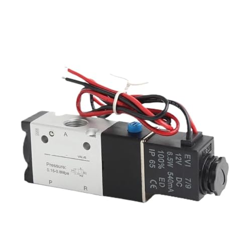 3/2 3V210-08NC Normalerweise geschlossen 3V110-06NC 3V310-10NC Magnetventil Luftpneumatikmagnetventil elektrische Steuerung Gas Magnetventil 3V410-15NC (3V310 PC10,DC24V) von JIDKEINNH