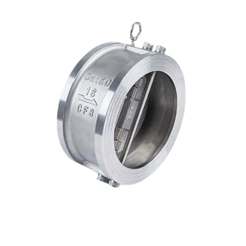 304 stainless steel H76W-16P butterfly check valve double disc wafer check valve check valve DN40 80 100(DN40,304 material) von JIDKEINNH