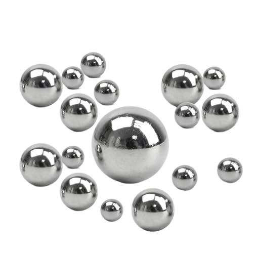 6 mm Stahlkugelschleuder, 6 mm, 7 mm, 8 mm, 9 mm, 10 mm, 11 mm, 12 mm, Katapult mit Stahlkugel, 3 mm, 4 mm, 5 mm, Kugellager (6,5 mm) von JIDKEINNH
