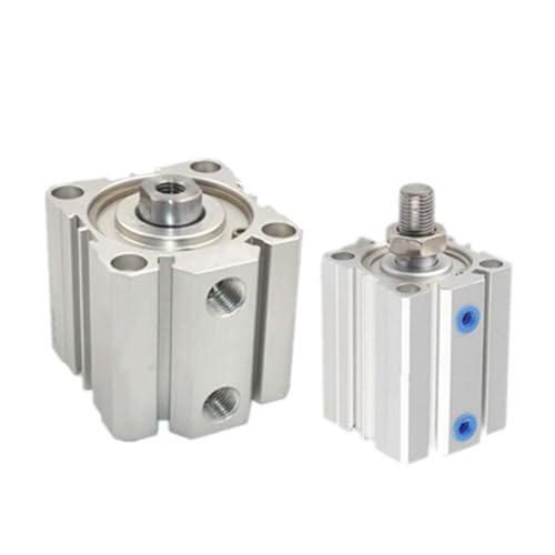 Air Cylinder ACQ Series 80mm Bore ACQ80 Pneumatic Compact Cylinder 5-100mm Stroke(ACQ80X45,Magnet female thread) von JIDKEINNH