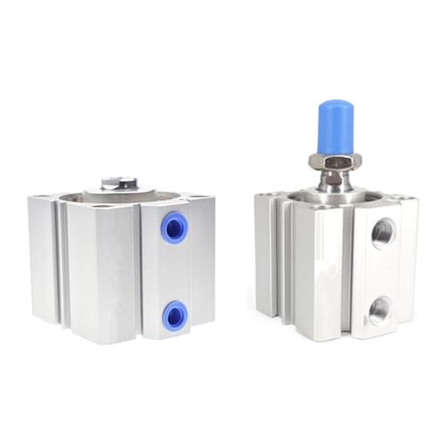 Air Cylinder SDA Series 50mm Bore SDA50 Pneumatic Compact Cylinder 5-110mm Stroke(SDA50X50,Magnet female thread) von JIDKEINNH