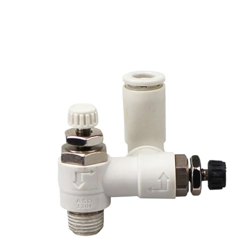 Bidirectional Throttle Valve ASD330F-01-06S 230F 430F Speed Control Valve Speed Adjustable Thread(ASD430F02-06S) von JIDKEINNH