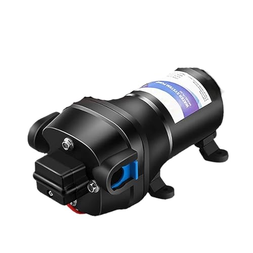 DC 12 V/24 Volt Vollautomatische RV-Wasserpumpe 2,8 GPM 17 PSI 10L Elektrische Yachtboot Selbstansaugende Membranwasserpumpe(FL30-F-12V) von JIDKEINNH