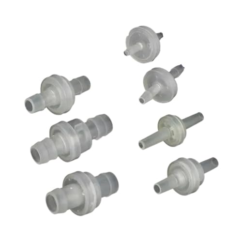 Easy to Install and Compatible with Water Petrol Diesel Oils and Other Fluids Plastic Check Valve in 3mm to 12mm(6mm-Type B) von JIDKEINNH