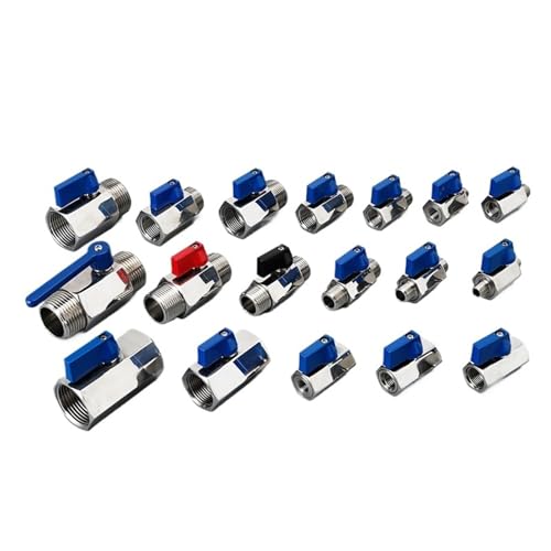 Edelstahl-Mini-Kugelhahn manuell Außengewinde Innen- und Außengewinde 304/316 Mikro-Kugelhahn Mini-Kugelhahn mit Innen- und Außengewinde(3/8 内外丝) von JIDKEINNH
