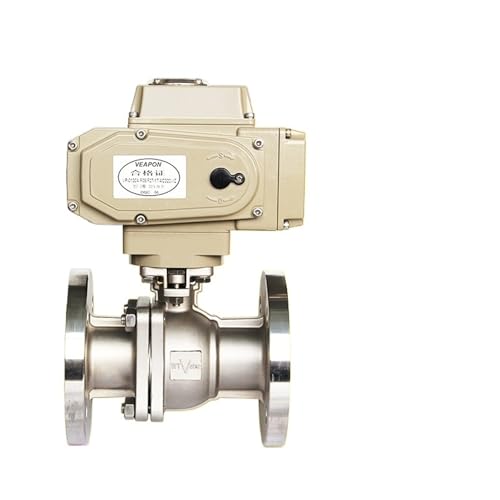 Elektrischer Kugelhahn Aus Edelstahl DN50 Q41F-16C Kugelhahn Gerader Durchgang 220 V 24 V Elektrischer Flanschkugelhahn(3/4") von JIDKEINNH