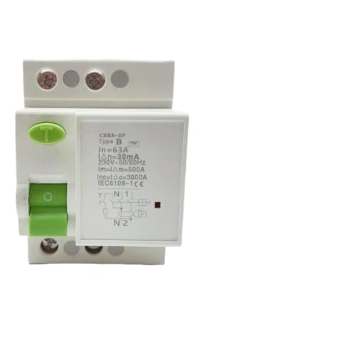 Fabrik Direkt Verkäufe FI-SCHUTZSCHALTER Typ B LED Circuit Breaker 80A 2P/4P Elcb Erde Leckage Circuit Breaker Rcbo Disyuntor(2P63A30MA) von JIDKEINNH