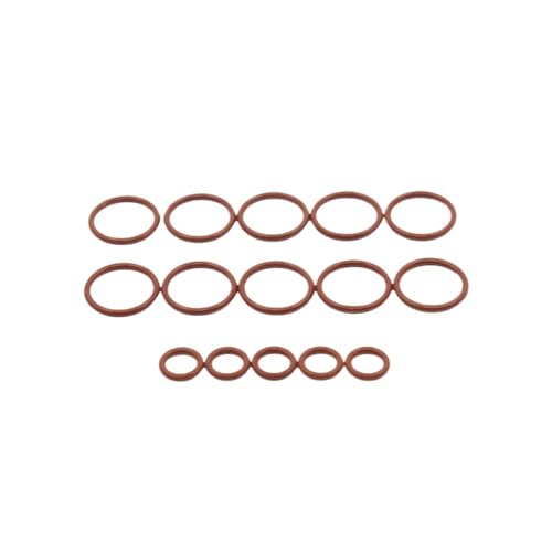 Oil Seal Thickness CS1/1.5/1.9mm Brown FKM O-ring FPM Fluorine Rubber Sealing Gasket Elasticity Rubber Washer Ring Spot Wholesale(OD22xCS1.5-30pcs) von JIDKEINNH