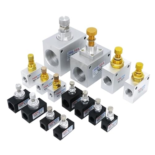 Pneumatic Air Accurate Flow Control Check Valves ASC/RE/KLA Thread 1/8 1/4 3/8 1/2 3/4 BSP 1 inch One-way Throttle Valve(RE,3/4") von JIDKEINNH