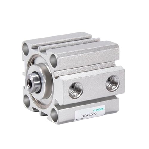 SDA12/16/20/25/32/40/50/63/80 Compact Cylinder Without Magnet Female Thread(35mm Stroke,20mm Bore) von JIDKEINNH
