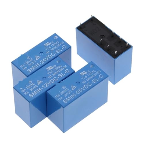 SMIH-05VDC-SL-C SMIH-12VDC-SL-C SMIH-24VDC-SL-A Leistungsrelais, 5 V, 12 V, 24 V, 16 A, 6/8-polig, ein Umrüstsatz (1 Stück, SMIH-05VDC-SL-A 6-polig) von JIDKEINNH
