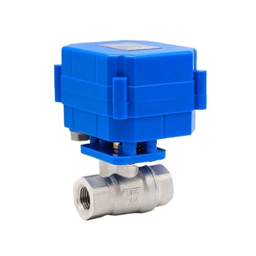 Stainless Steel 304 Motorized Ball Valve 1/4" 3/8 DN8/DN10 DC12V 5V 24V 220V 2 Way Electrical Ball Valve 2/3/5-Wires Control(DC3-6V_LH-S624) von JIDKEINNH