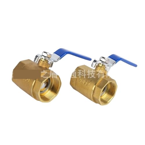 Verdicktes Kupferkugelventil 4 Punkte 6 Punkte 1 Zoll 2 Zoll Leitungswasserventilschalter Messing Doppel-Innendraht Manuelles Umschaltventil(Ball valve DN82 copper rod) von JIDKEINNH