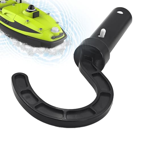 JIEBWCHA 2 Packs Roboter Poolreiniger Hooks, 20 X 9 Cm Poolhaken Für Stangen, Haken Für Poolroboter, Rissbeständigen Materialien, Sowohl Langlebig Als Auch Leicht, Kompatibel Alle Arten Poolreinigernz von JIEBWCHA
