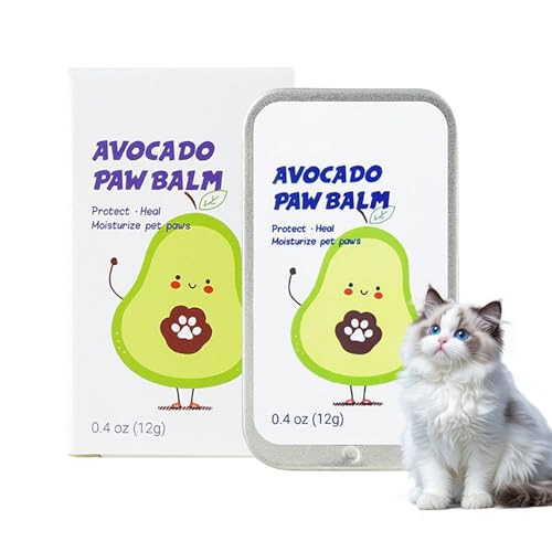 JIEBWCHA Hundepfoten Balm | Leckfester Pfotenbalsam Für Hunde,Pflegeprodukte Fußpflege Repair Butter Zum Schutz Und Pflege Bei Rissen Winter Outdoor Für Welpen Kätzchen Katze von JIEBWCHA