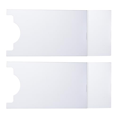 JIEBWCHA Möbel Wandschutz - Wandabstandhalter Möbelstopper - Kratzschutz aus Transparentem Acrylglas für Heimwerker Zubehör,Kopfboard Sofas Schränke JIEBWCHA Möbel Wandschutz - Wandabstandhalter Möbelstopper - Kratzschutz aus Transparentem Acrylglas für Heimwerker Zubehör,Kopfboard Sofas Schränke von JIEBWCHA