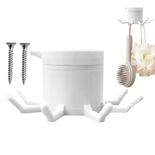 JIEBWCHA Unter-Schrank-Küchenhalter,Drehbarer Küchenhaken | Drehbarer Küchenhaken Unterbauschrank für Handtuch Tasche Schneidebrett Pfannenwender Löffel JIEBWCHA Unter-Schrank-Küchenhalter,Drehbarer Küchenhaken | Drehbarer Küchenhaken Unterbauschrank für Handtuch Tasche Schneidebrett Pfannenwender Löffel von JIEBWCHA