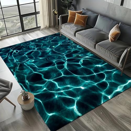 JIEDEDIAM 3D Ozean Thema Meer Wasser Wellen Strand Sand Teppich, Kinder Spiel Spielmatte Wohnzimmer Balkon Baby Krabbelmatte JIEDEDIAM 3D Ozean Thema Meer Wasser Wellen Strand Sand Teppich, Kinder Spiel Spielmatte Wohnzimmer Balkon Baby Krabbelmatte von JIEDEDIAM
