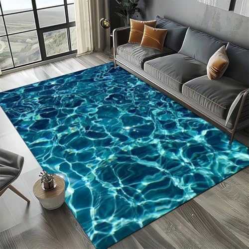 JIEDEDIAM 3D Ozean Thema Meer Wasser Wellen Strand Sand Teppich, Kinder Spiel Spielmatte Wohnzimmer Balkon Baby Krabbelmatte JIEDEDIAM 3D Ozean Thema Meer Wasser Wellen Strand Sand Teppich, Kinder Spiel Spielmatte Wohnzimmer Balkon Baby Krabbelmatte von JIEDEDIAM