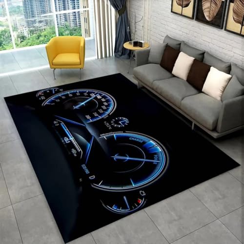JIEDEDIAM 3D-Rennwagen-Armaturenbrett-Teppich für den Kinderbereich, Krabbelmatte, Gamer-Wohnzimmer-Schlafzimmer-Dekoration, Eingangstürmatte JIEDEDIAM 3D-Rennwagen-Armaturenbrett-Teppich für den Kinderbereich, Krabbelmatte, Gamer-Wohnzimmer-Schlafzimmer-Dekoration, Eingangstürmatte von JIEDEDIAM